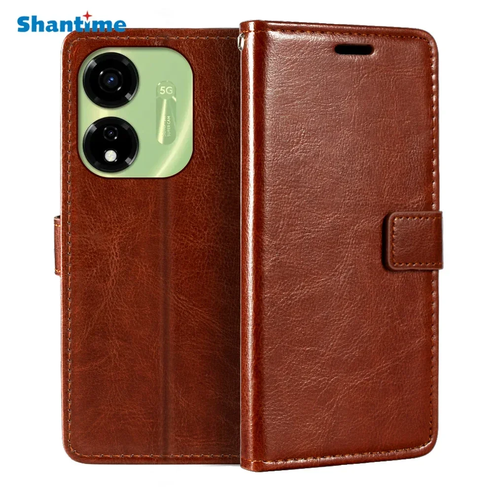 Case For ITEL P55 5G P661N Wallet PU Case Cover With Card Holder And Kickstand For Power 55 5G P55+ 4G P55 Pro 4G P55 Plus 4G