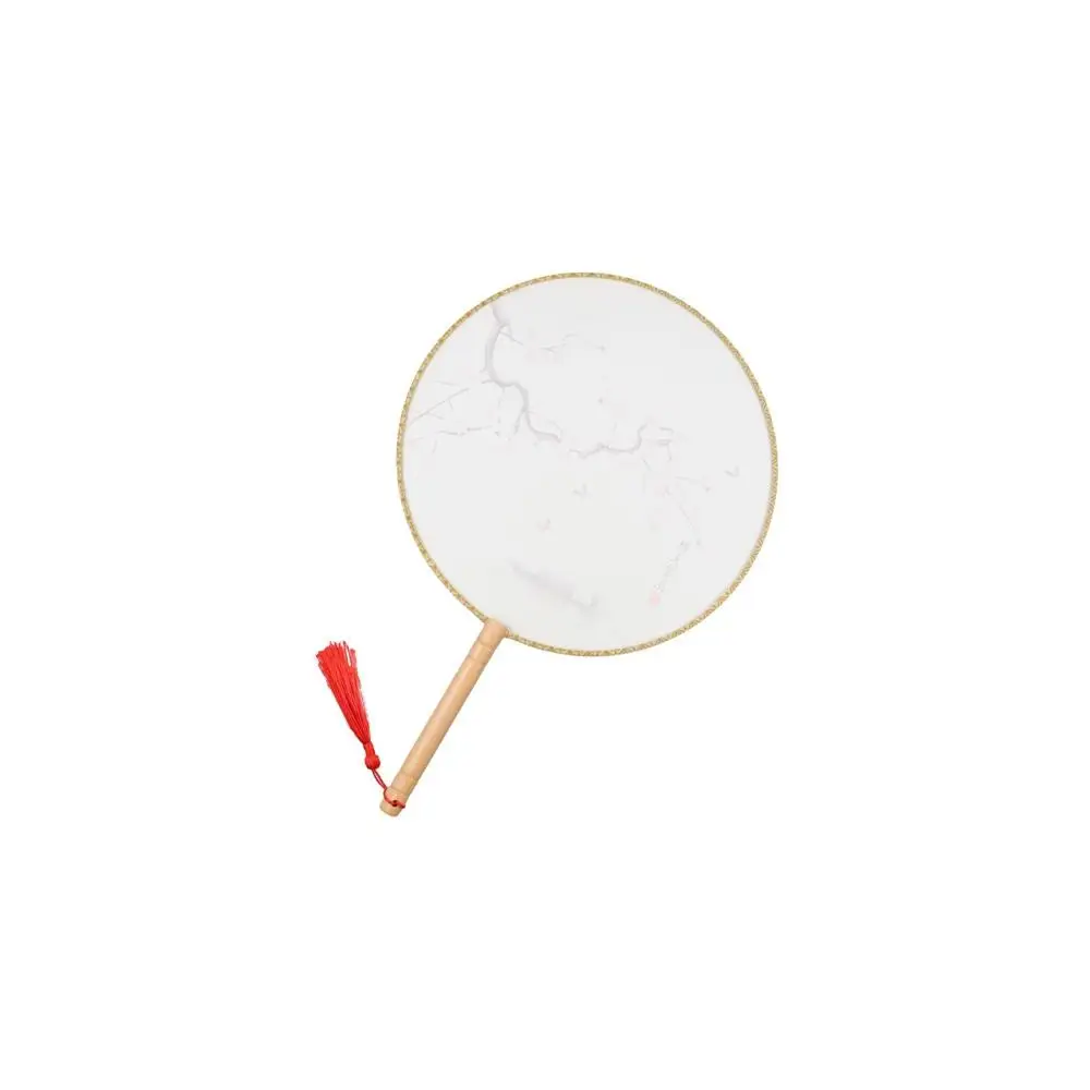 

Chinese style Gift Dance Fan Craftsmanship Wedding Fan Home Decor Round Fan Decorative Fans Hanfu Performance Photography Prop