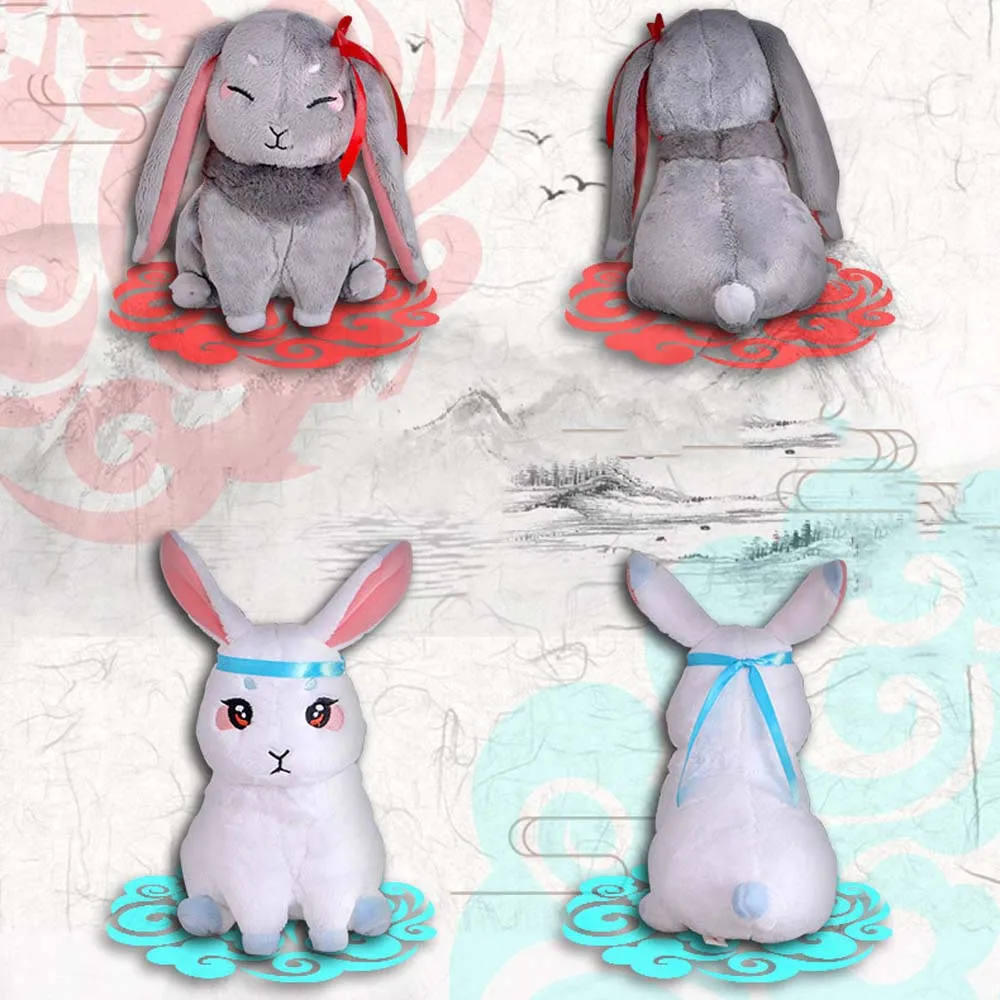 Cute  Gifts Lan Wang Ji Anime  Rabbit Grandmaster of Demonic   Mo Dao Zu Shi Stuffed