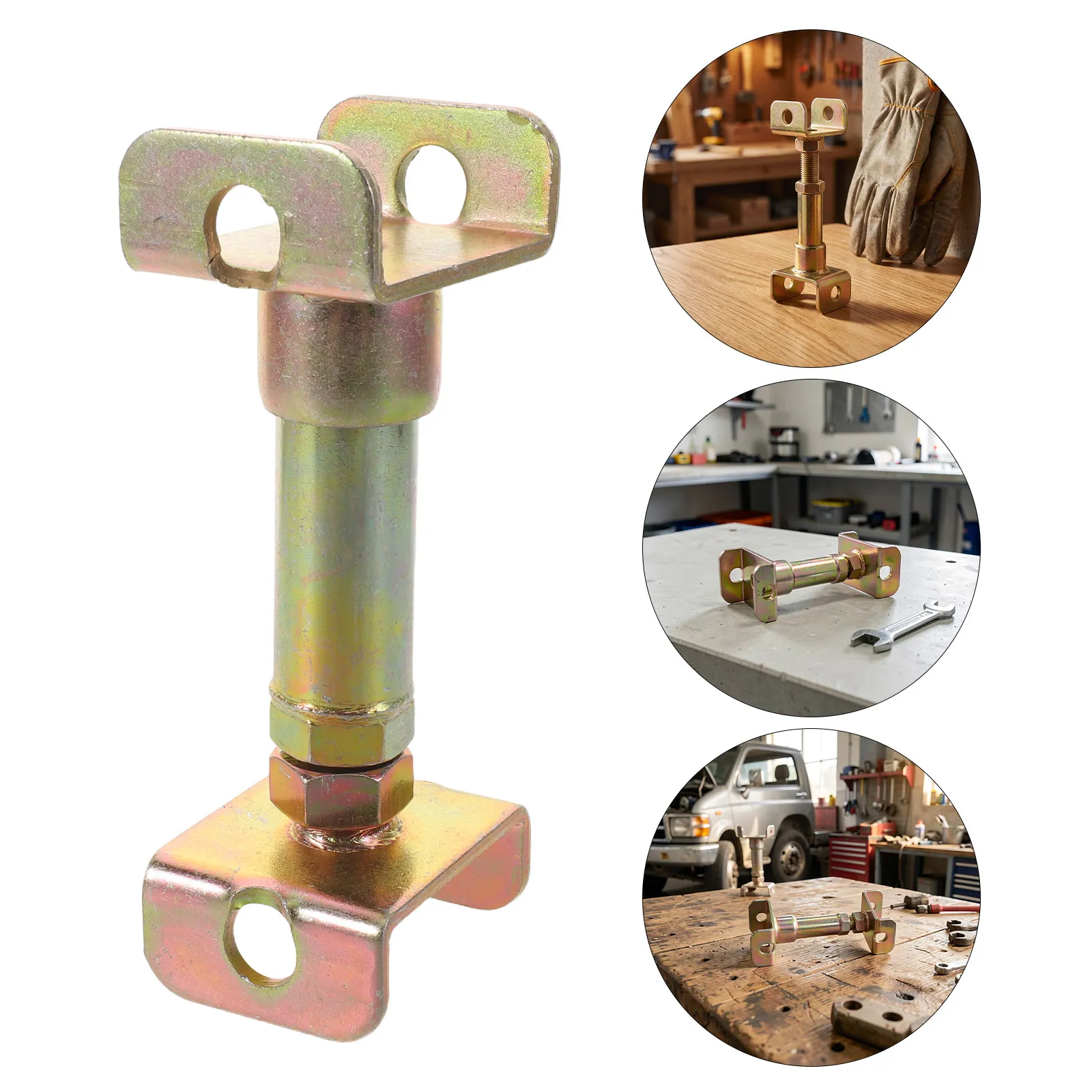 Heavy Duty Trailer Support Bracket 5Cm Inner Slot Adjustable Cargo Frame Support Semi Trailer Stabilizer Bracket Rust Resistant