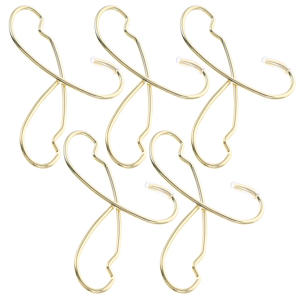 5 Pcs Hanger Small Clothes Hangers Tiny House Mini Supplies Simulation Rack Coat