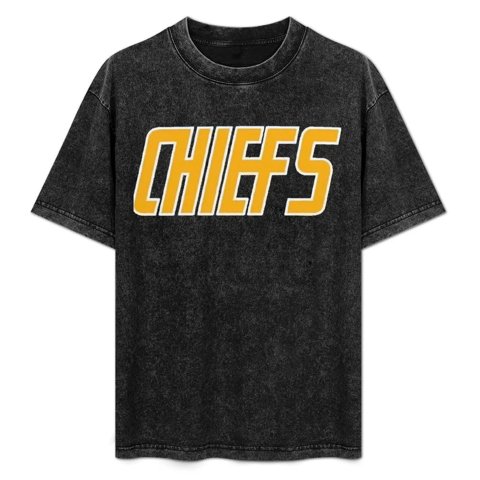 

Slap Shot - Charlestown Chiefs - Hanson Brothers - Blue T-Shirt Clothing vintage blanks men clothings
