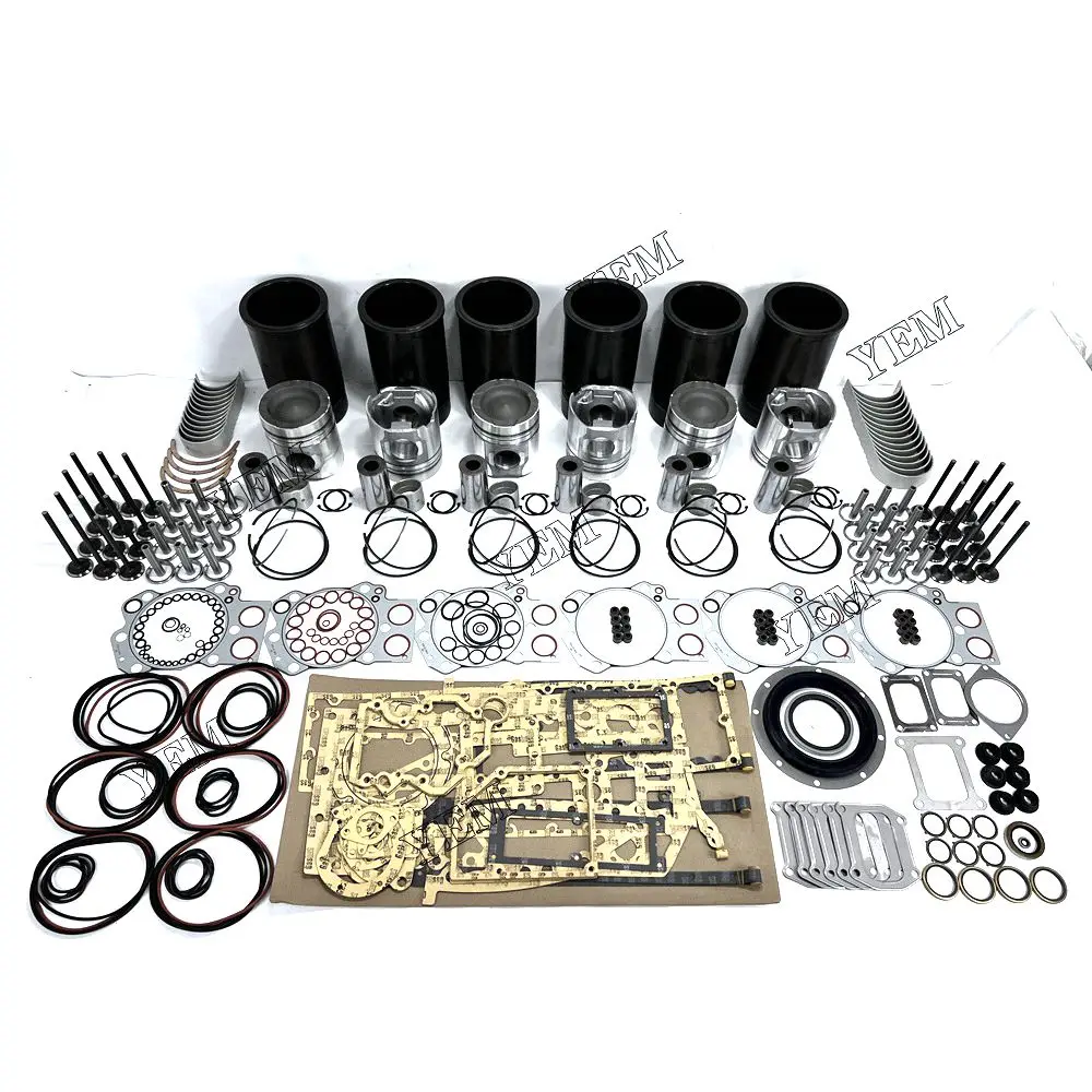 Brand-New 6D170 Overhaul Rebuild Kit With Gasket Set Bearing&Valve Train For Komatsu engine parts