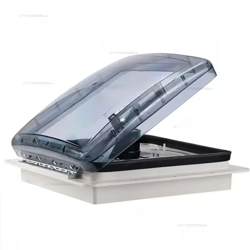 RV Ventilator Car 12V Top-mounted Two-way Remote Control Rain-sensing Silent High-power Ventilator Ventilation Skylight
