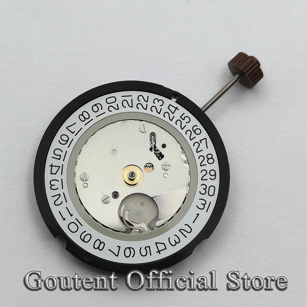 Ronda 515 quartz movement  watch accessories 3-pin white date is displayed at 3 o'clock /6 o'clock position
