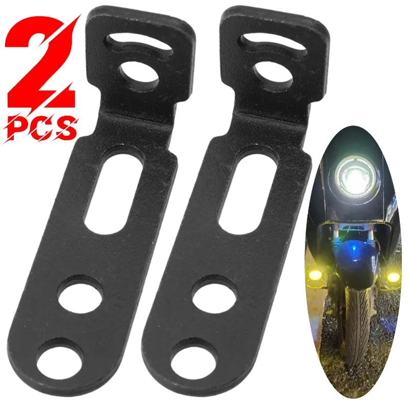 

Motorcycle Spotlight Mounting Bracket Universal E-bike Fog Lamp Clamp Holder Adjustable LED Driving Light Support Accessories