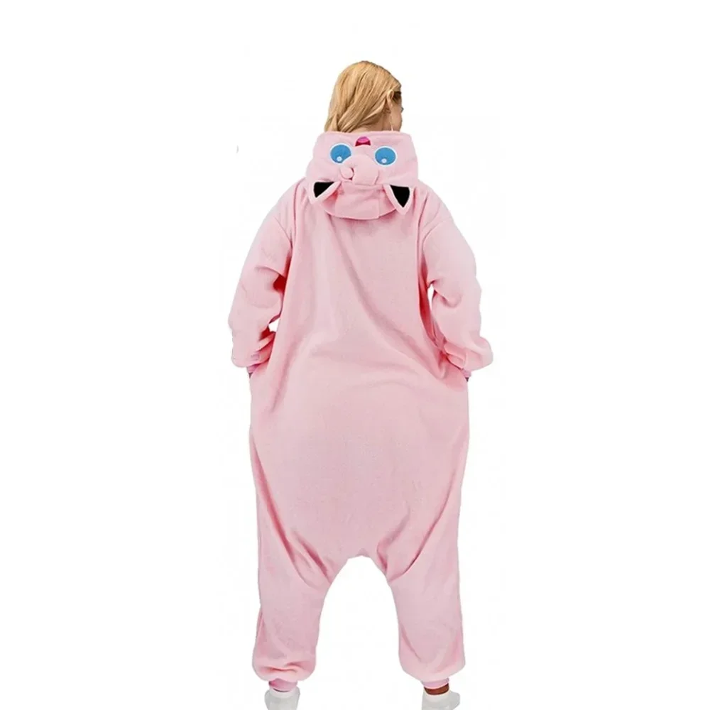 تاكارا تومي الكبار Jigglypuff نيسيي Kigurumi تأثيري حلي منامة هالوين عيد الميلاد منامة أنيمي لينة الدافئة وتتسابق #2