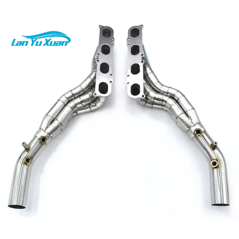 304 Stainless steel Exhaust manifold For Mercedes-Benz C63 AMG W204 6.2L 2012-2015 exhaust pipes Car Exhaust System