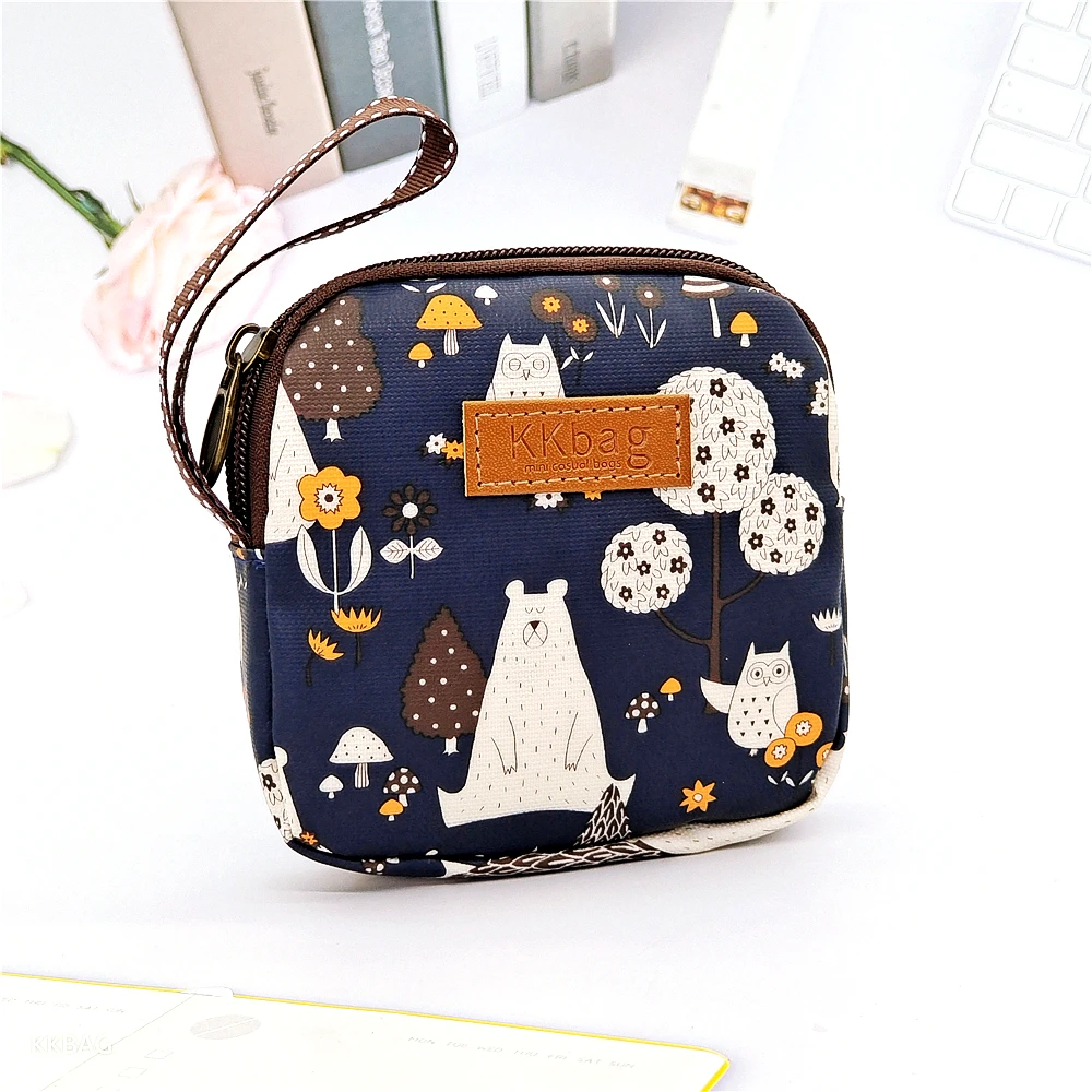 Nette Tampon Lagerung Tasche Frauen Mädchen Serviette Sanitär Pad Beutel Kosmetik Tasche Fall Tragbare Geldbörse Mini Reise Veranstalter – Detail 18