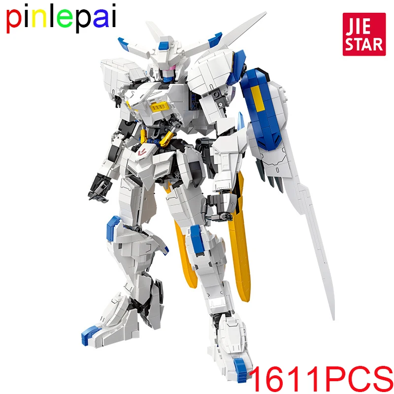 

Pinlepai Jiestar Mecha Robot Blocks Building Kit Block Bricks Brick Set Super Model Technical Figure Toys For Children Kids