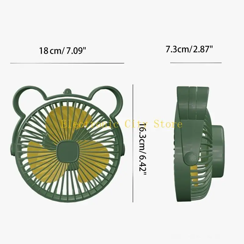 Ventilador acampamento 3 velocidades fã teto pendurado silencioso para o quarto casa ao ar livre hu8d