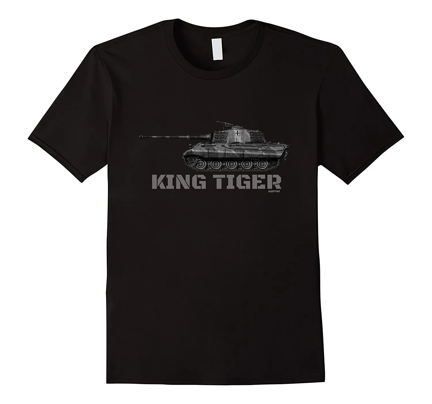 Hot Sale 100% Cotton Panzer King Tiger Ww2 German Tank Tshirt Summer Style Tee Shirt Custom Aldult Teen Unisex Unisex