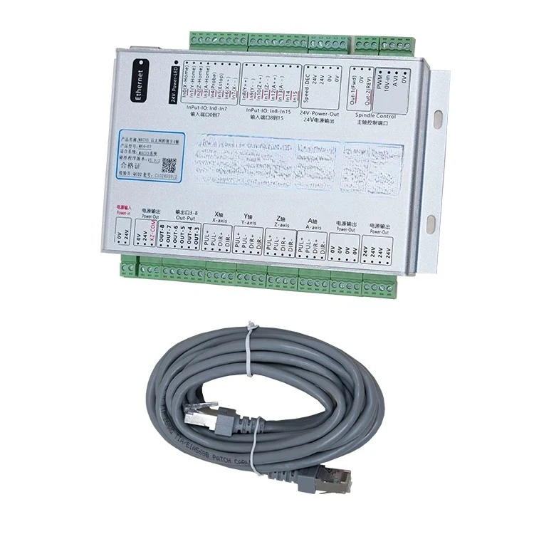 

MK4-ET Wi Mach3 Motion Control Card Ethernet USB Board for numerical control of milling engraving machinery