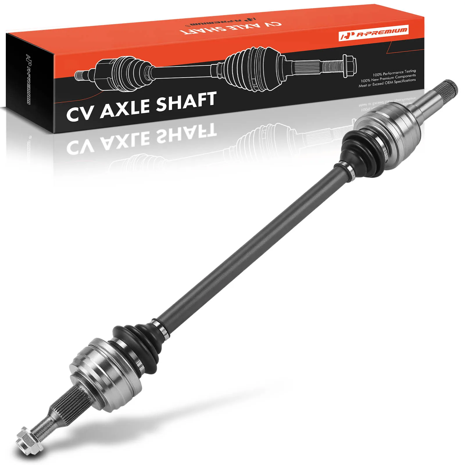 A-Premium Rear Passenger Side CV Axle Assembly for Ford Explorer Police Interceptor Utility 2020-2024 Lincoln Aviator 2020-2024