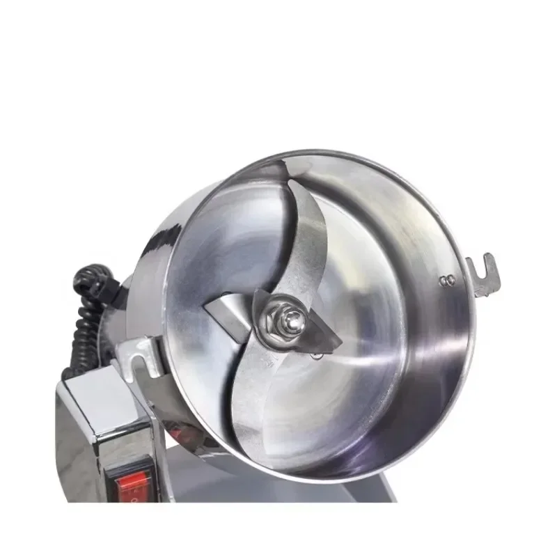 Stainless steel automatic food crusher meat grinder pepper corn kernels spice commercial kitchen grinder