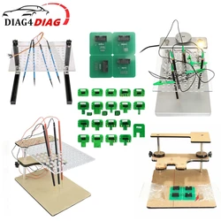 Adattatori per sonda BDM in acciaio inossidabile con telaio BDM a LED Set completo per sonda adattatore BDM100 BDM 22pcs per programmatore ECU KESS FGTECH V54 BDM100