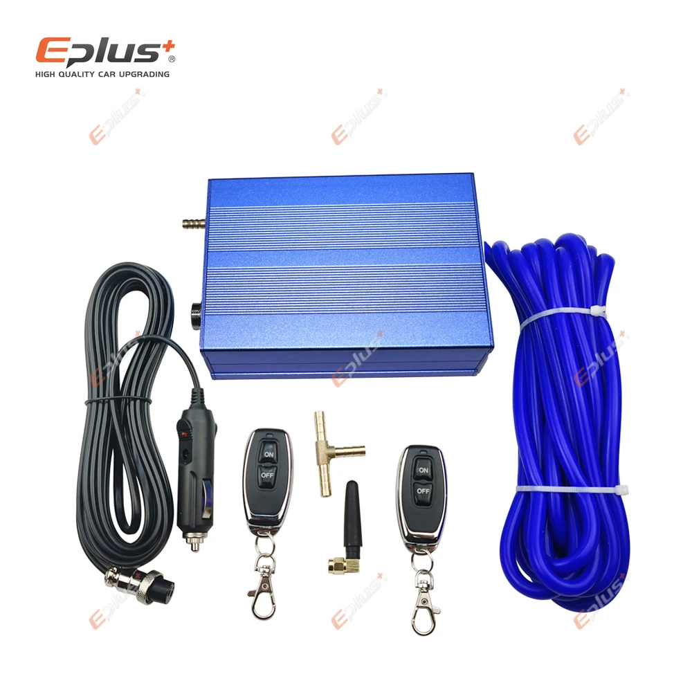 EPLUS Car Exhaust Pipe System Control Valve Sets Vacuum Controller Device Remote Controller Switch Universal 51 63 76MM