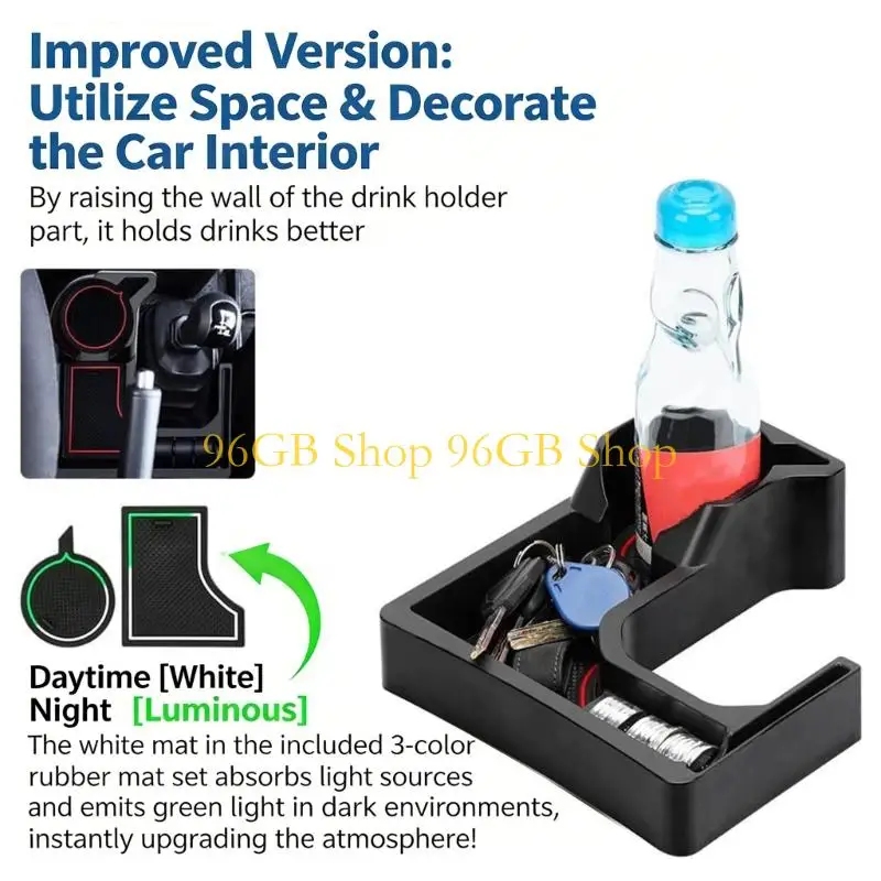 96GB Convenient Auto Gear Surround Storage Container For Jimny AT Type