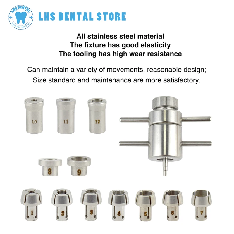 Dental Handpiece Repair Tools  Cartridge Bearing Removal & Installation Cartridge Maintenance Chucks Standard\Torque\Mini