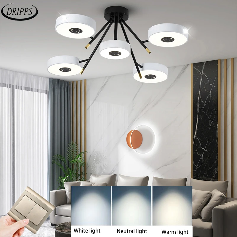 

Modern LED bedroom ceiling light living room ceiling chandelier kitchen ceiling lamp hotel interior decoration chandelier lights