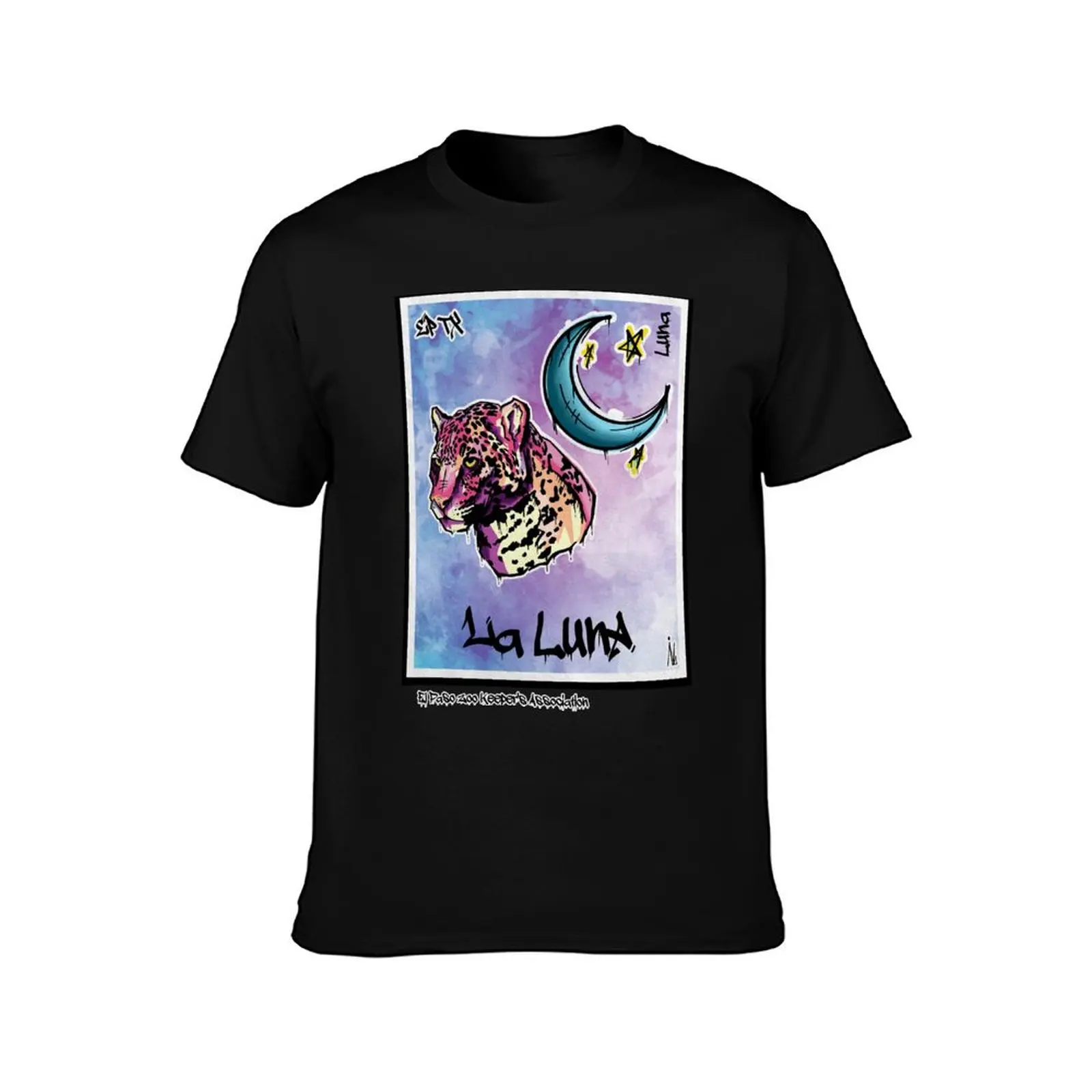 La Luna - The Moon T-Shirt tops Short sleeve tee Anime t-shirt aesthetic clothes compression shirt men