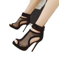 Hot Sale Big Girl Size 33-50 Shoes Women Sandals Sexy Fashion High Heels 12cm Sandals Sapato Feminino Summer Style Shoes YM-171