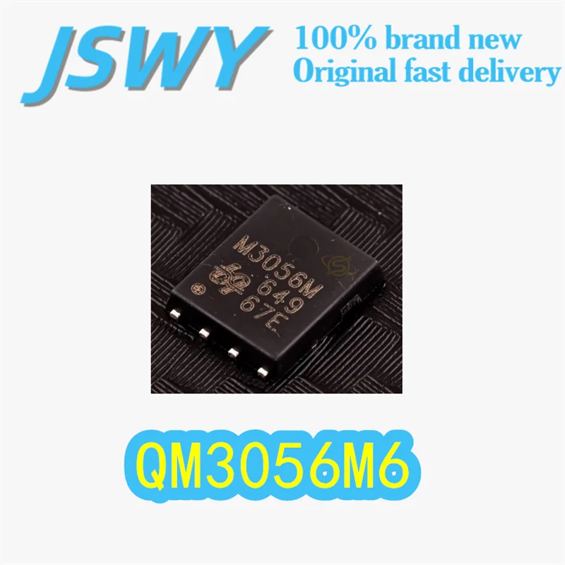 

(10/50 pieces) QM3056M6 Original Silk-Printed M3056M DFN56-8 Package P-Channel MOSFET Low Internal Resistance Electronics
