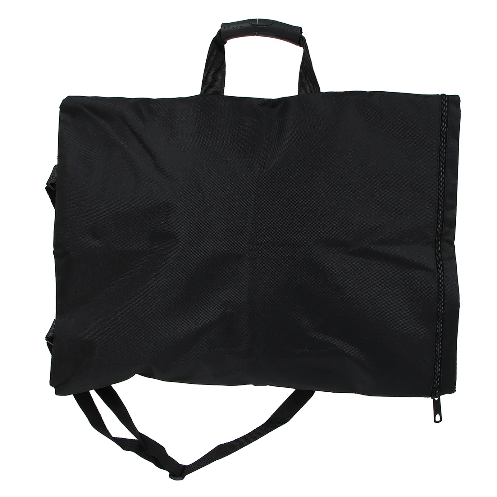 Bolsa para tablero de dibujo de lona impermeable A3, color negro, gran capacidad para dibujar papeles, lápices, pinturas, libros y suministros de arte