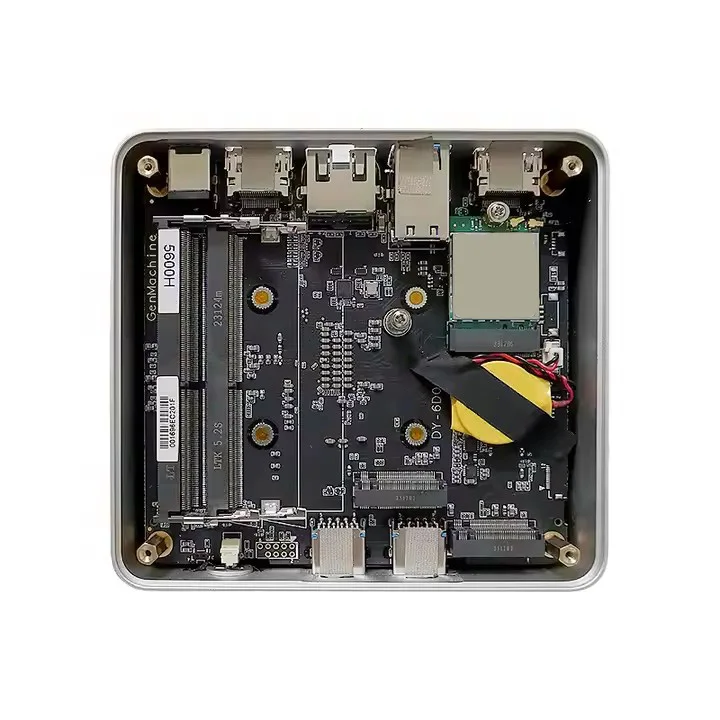 كمبيوتر صغير AMD 5 5600H 6-Core 12-Thread DDR4 رباعي النواة GPU 2xHD-MI 64G يدعم مقابس M.2/SATA UK/US/EU/JP/AU #5