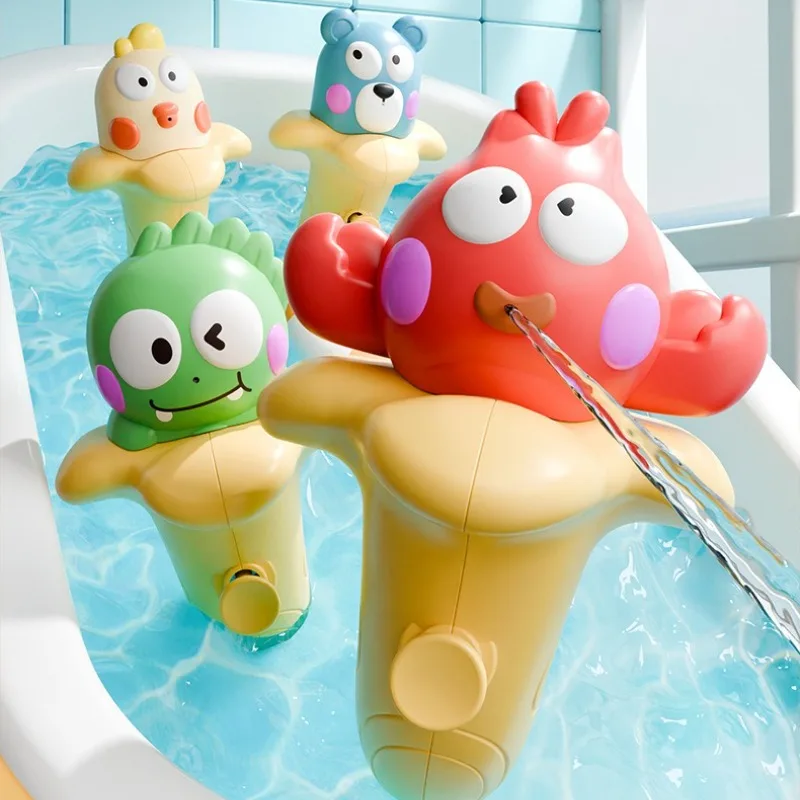 Summer Children Water Spray Gun Cartoon Animals Kids Swimming Pool Sand Beach Water Guns Toys Cute Water Spray Interactive Toys