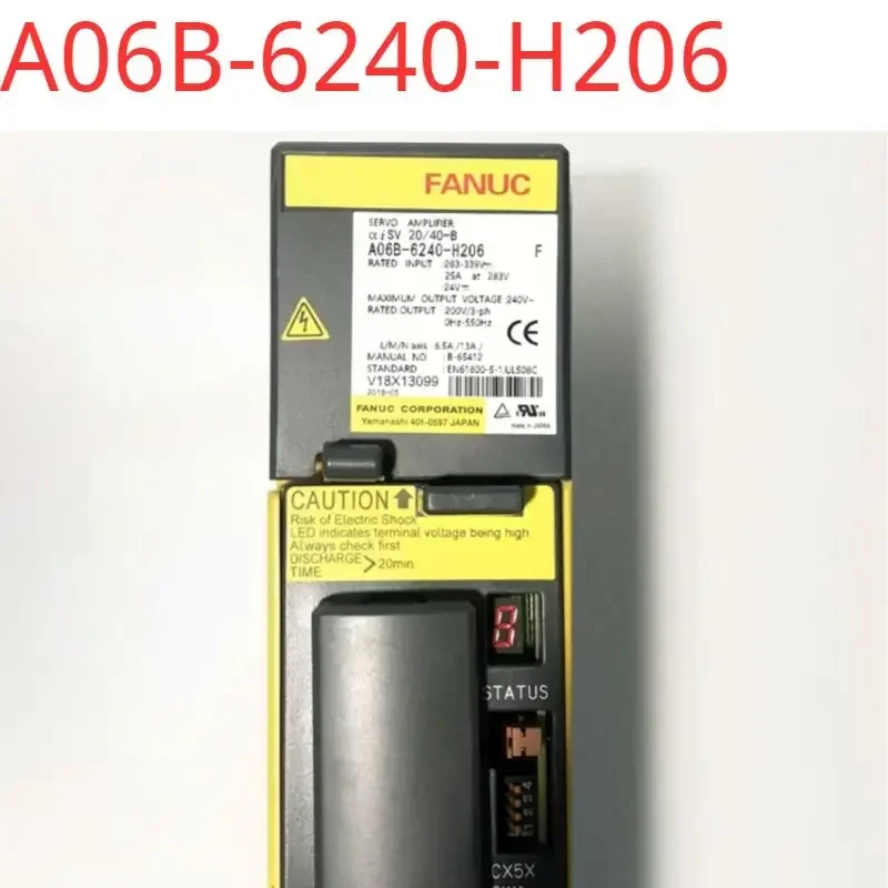 A06B-6240-H206 Second-hand tested ok  Servo Drive in good Condition