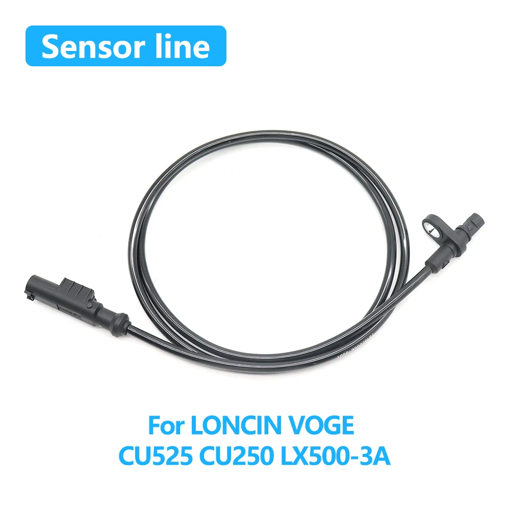 

For LONCIN VOGE CU525 CU250 CU 525 CU 250 LX500-3A LX500 Motocycle Accessories Front ABS Wheel Speed Sensor