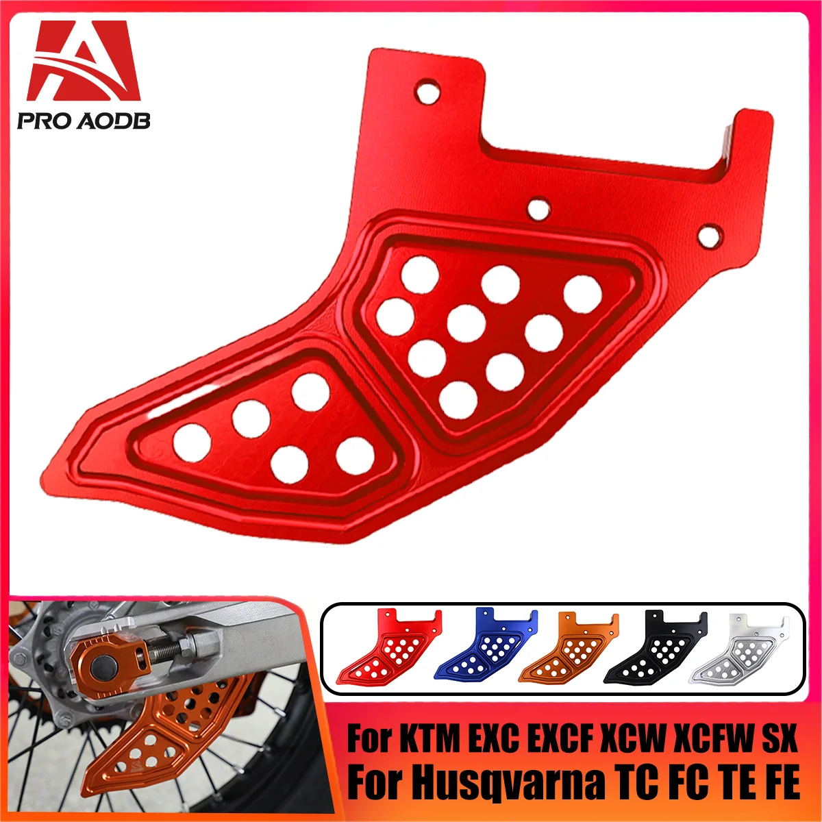 

Motorcycle CNC Rear Brake Disc Guard Protector Cover For KTM SX SX-F XC XC-F EXC EXC-F XC-W XCF-W Six Days TPI 125-530 2004-2023