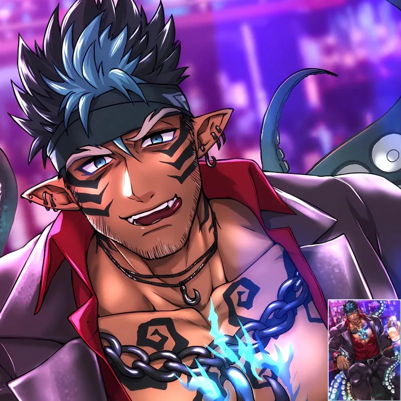 

DIY Customized Fluffy Orcus Furry Anime Tangaroa Bed Sheet One Side Print Warm Soft Thermal Flannel Fleece Blanket Dropshipping