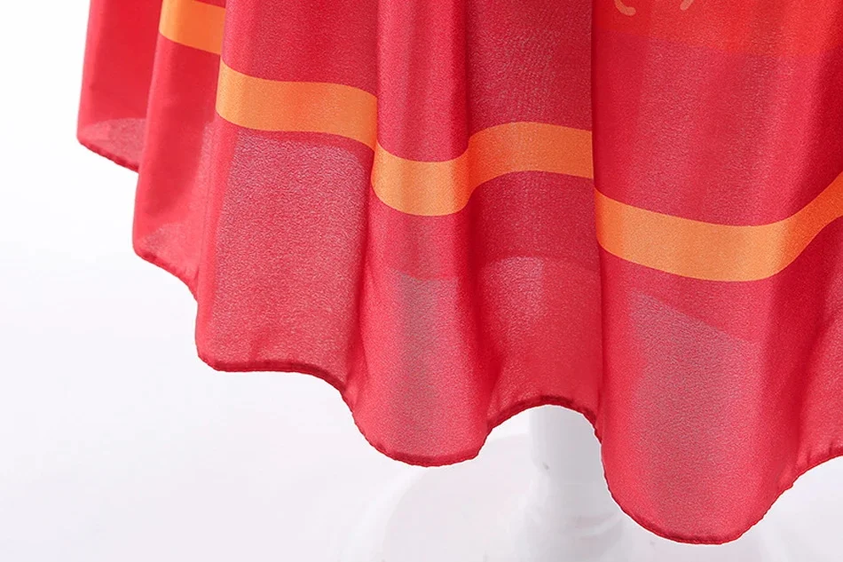Encanto Sommer-Cosplay-Kleid mit Accessoires für Mädchen, Feenprinzessinnenkleid, Kindergeburtstagsgeschenk, Auftritts-Kostüm, Karnevalsparty – Detail 9