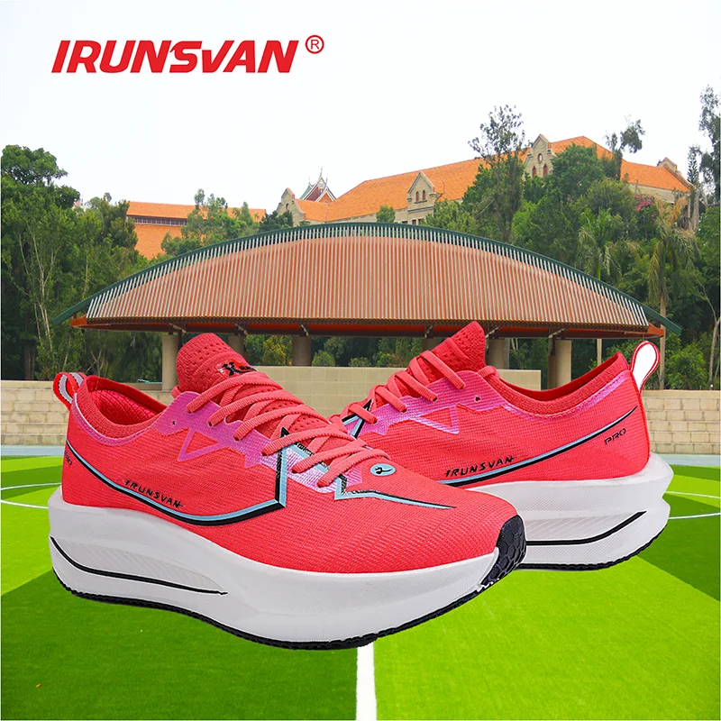 

IRUNSVAN Fast 5.0 Pro Carbon Plate Marathon Beginner Racing Wear resistant Running Shoes Anti slip Sports Shoes for Men