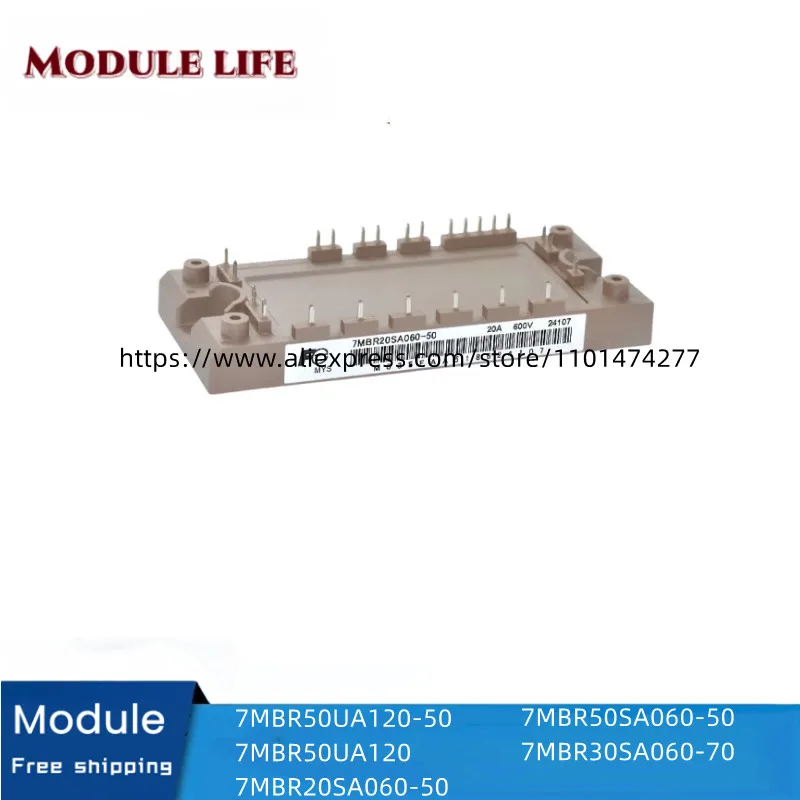 

Brand new original module 7MBR50UA120-50 7MBR50UA120 7MBR50SA060-50 7MBR30SA060-70 7MBR20SA060-50