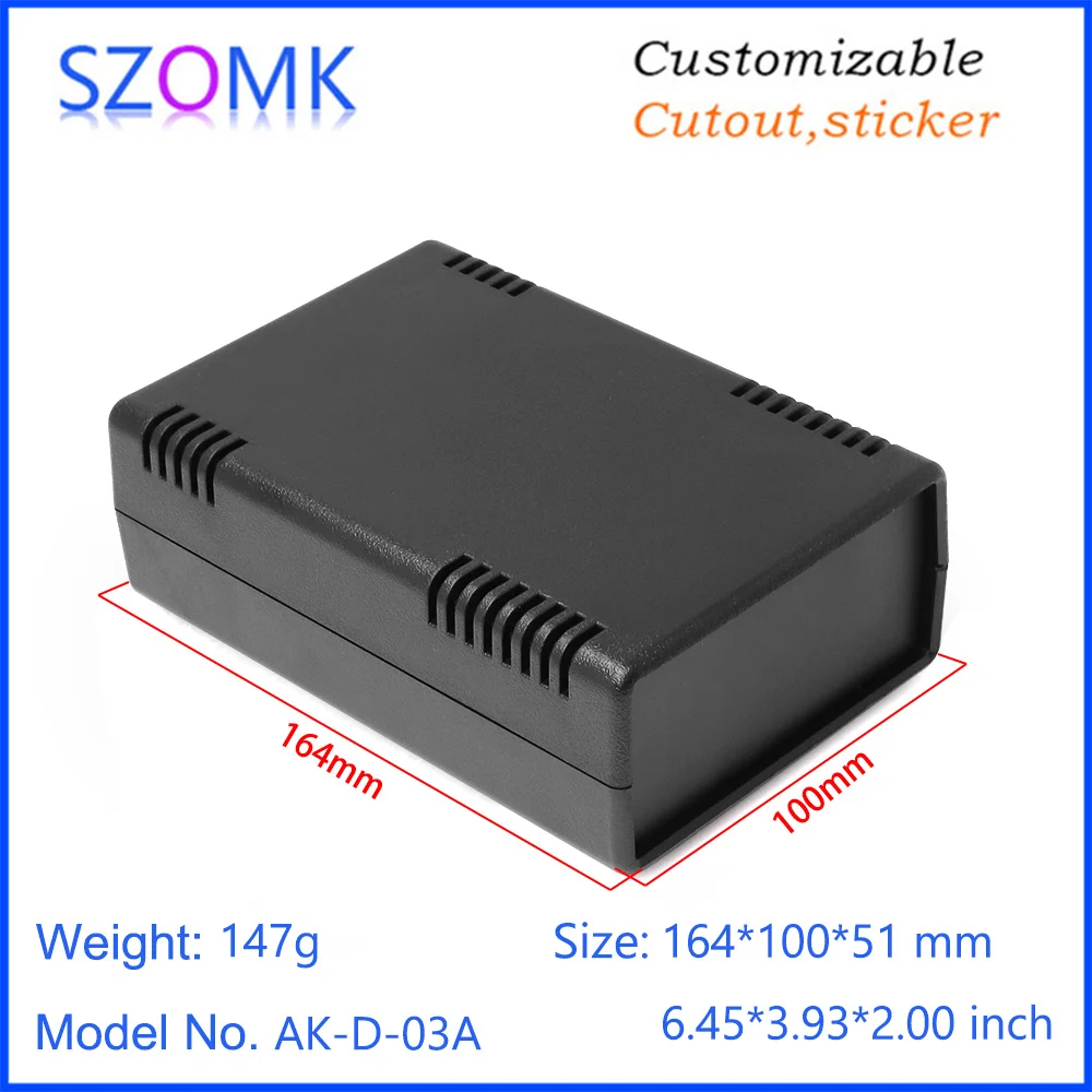 

Electrical Power distribution box szomk project enclosure (10Pcs) 163*100*50mm electric distribution box shell enclosure