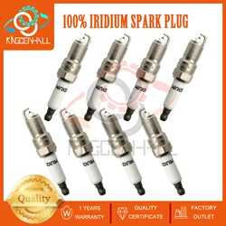 8pcs/lot 12621258 41-110 41110 Spark Plug For BUICK CADILLAC CHEVROLET GMC HUMMER H2 H3 H3T ISUZU PONTIAC GTO G8 SAAB 9-7X V8