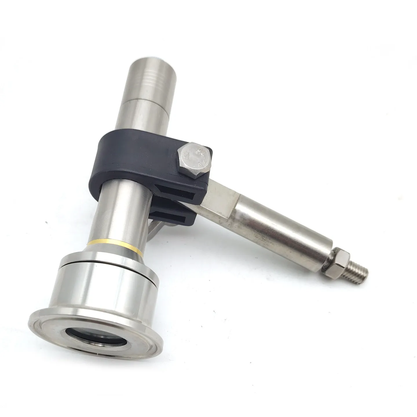 All stainless steel light LED strong flashlight hygiene food grade 304 /316 sight glass flange