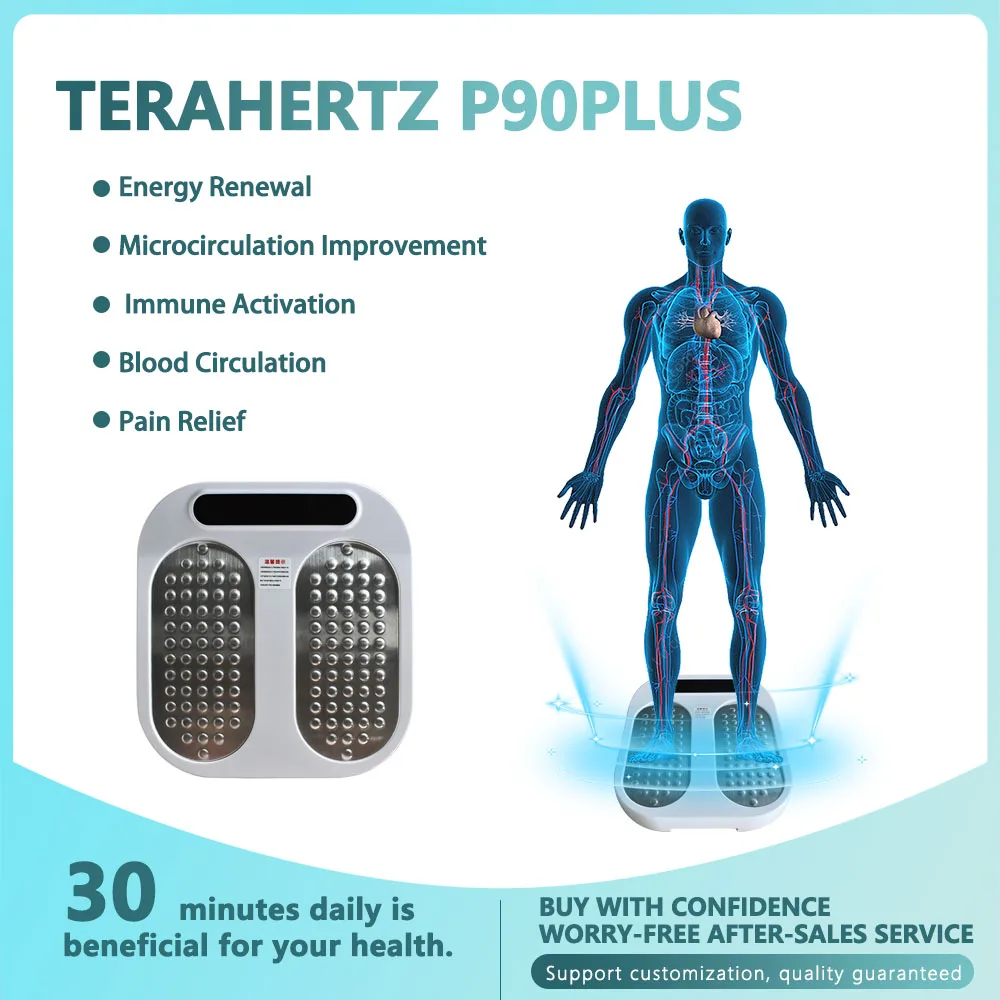 P90 P100 plus Electric Foot Massager Bioenergy Magnet Therapy Blood Circulation Terahertz Meter - Massage & Health Device