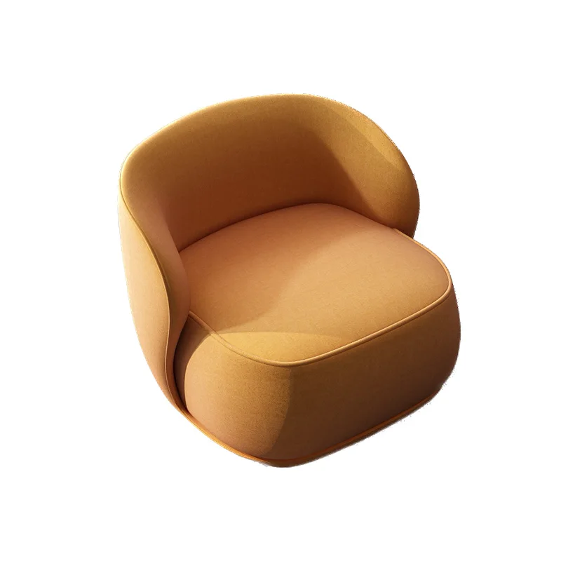 High quality soft and skin-friendly comfortable leisure chair Nordic modern penguin chair furniture velvet fabric leisure chair
