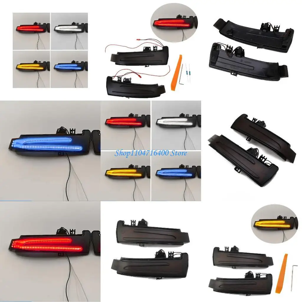 

y1gd 2x Flowing LED Dynamic Side Marker Turn Lamp for Benz-S204 C204