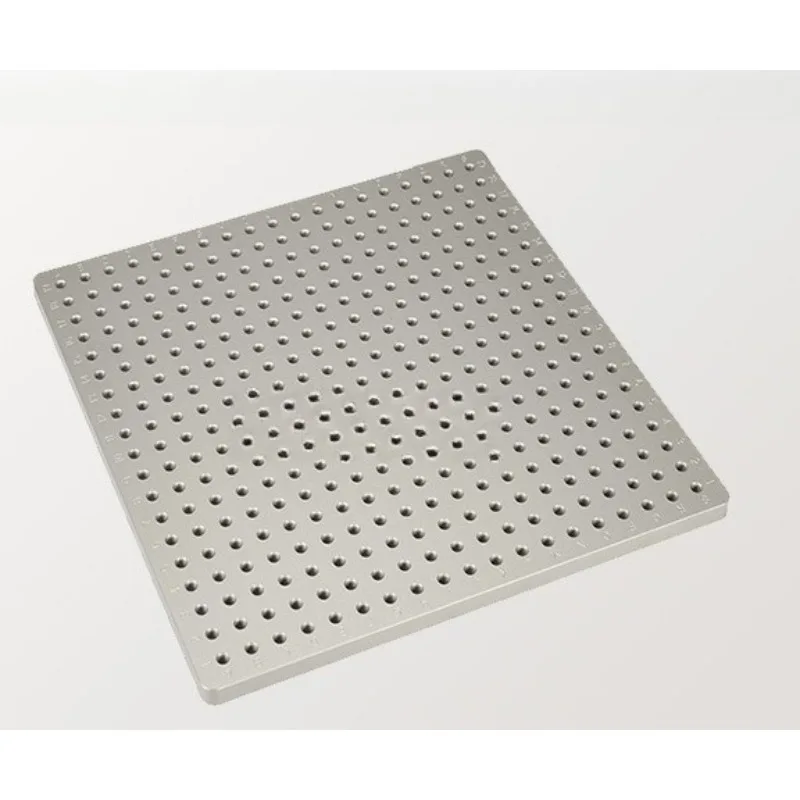 Universal 3D Coordinate Measuring Fixture Base Plate, M8 Thread Specification, Multi-size Tooling Positioning Plate