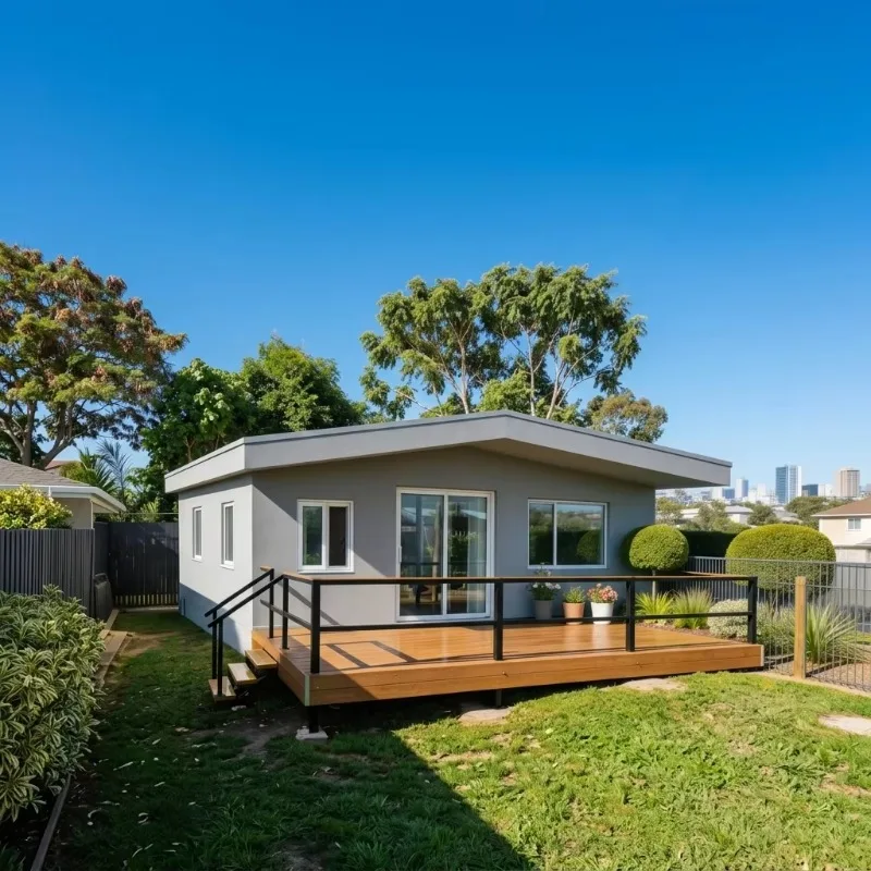 Modular Garden Studio Foldable Prefab House Portable Cabin Office Guest Room Backyard Cabin for Home Farm Use