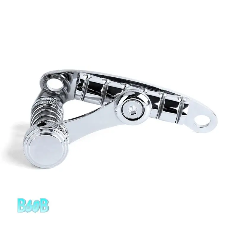 

Guitar Vibrato Tailpiece Tremolo, Flat Top Body Tremolo Unit Vibrato Bridge For LP SG Electric Guitars-B60B