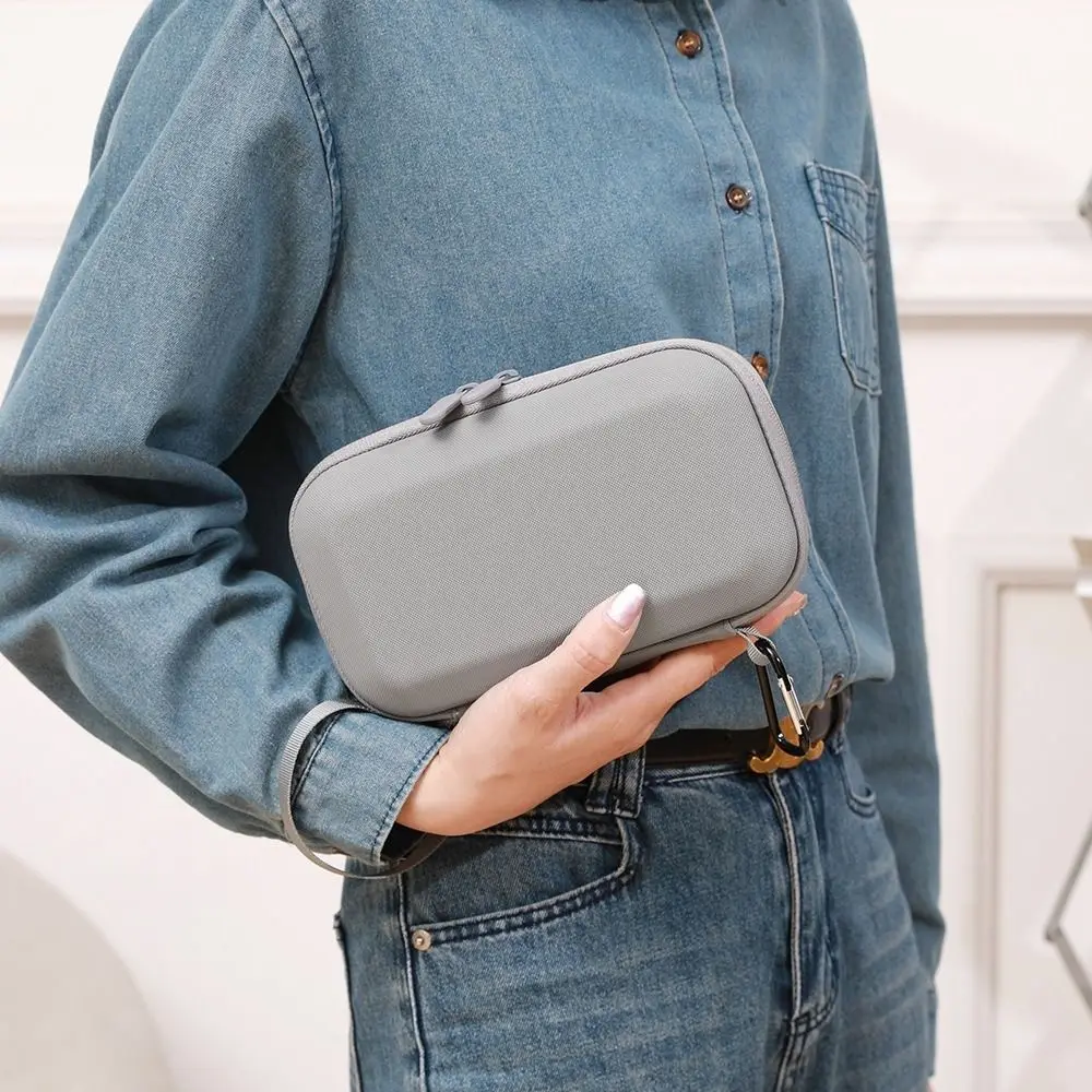 Simple EVA Carring Case Hard Anti-drop Storage Bag Shockproof Waterproof PU Handbag for OSMO MOBILE 7/7P