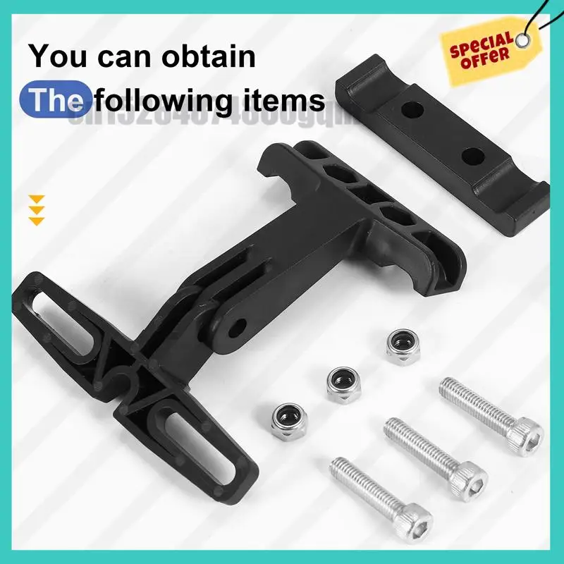 

-ABJZ Electric Bicycle Tail Light Bracket Rear Light Bracket Bicycle Camera Holder Bike Bracket For Gopro Bicycle Accessories