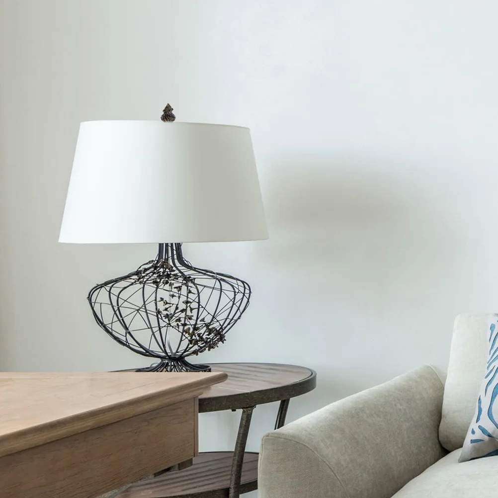 

2Pcs Zinc Alloy Lamp Finials Retro Finial Knobs for Table Lamps Chandeliers Decorative Replacement Vintage Lighting