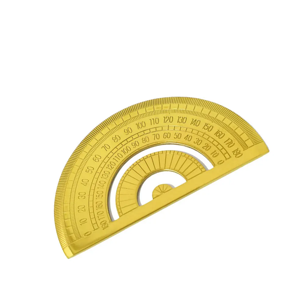 Precision Stainless Steel Ruler Compact Design Convenient Carrying Ideal for Students Teachers Artists Engineers